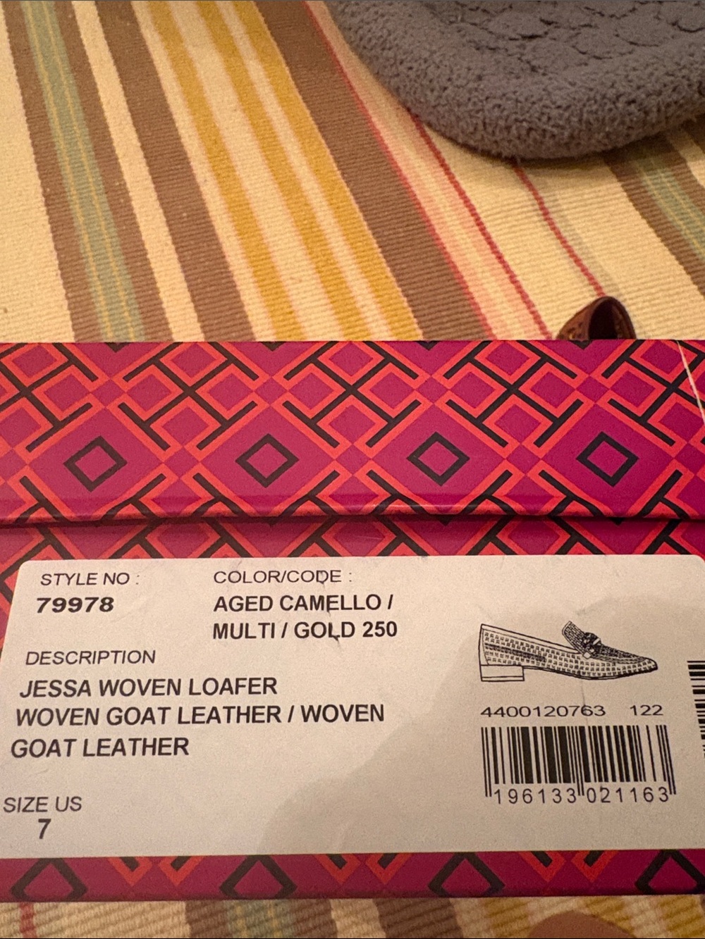 Tory Burch Jessa Woven Loafer 7 - Picture 4 of 7